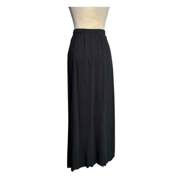 Jane Ashley black white embroidered pull on midi skirt size 2X - Picture 2 of 14